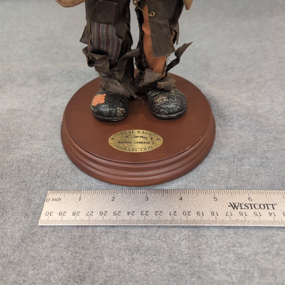 Emmett Kelly Jr. Real Rags Eating Cabbage 2 Clown Collectible Figure Limited Ed‎ - Picture 7 of 11